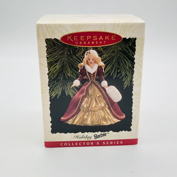 Barbie Holiday Keepsake Ornament 1996 Collectors Series - Picture 1 of 2